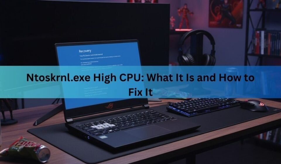 Ntoskrnl.exe High CPU: What It Is and How to Fix It