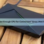 plex not enough cpu for conversion of this item