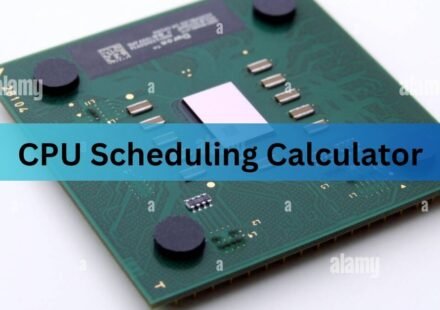 CPU Scheduling Calculator
