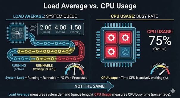 cpu usage per core linux