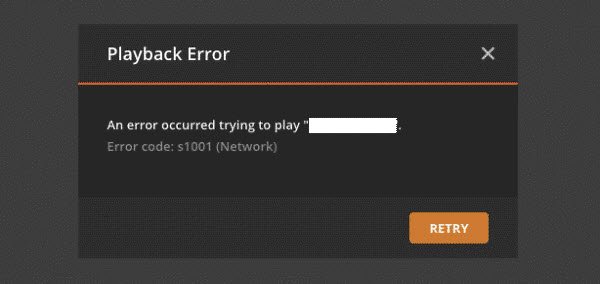 What the error actually means
